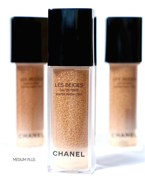 chanel face tint shade|Chanel les beiges water fresh.